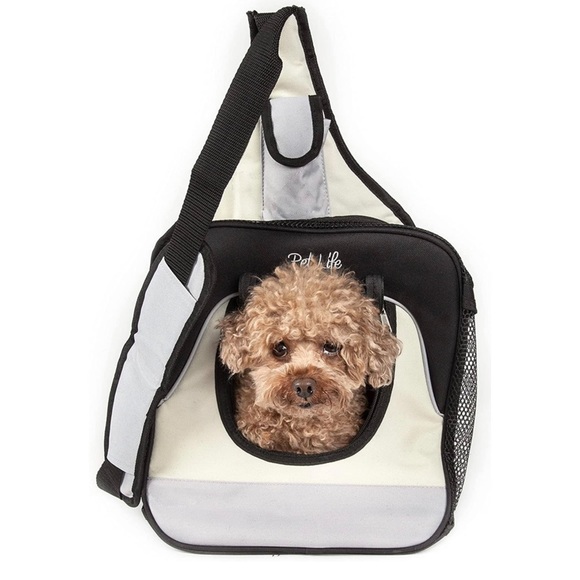 Pet Life Single Strap Hands-Free Backpack Pet Carrier - Picture 3 of 6